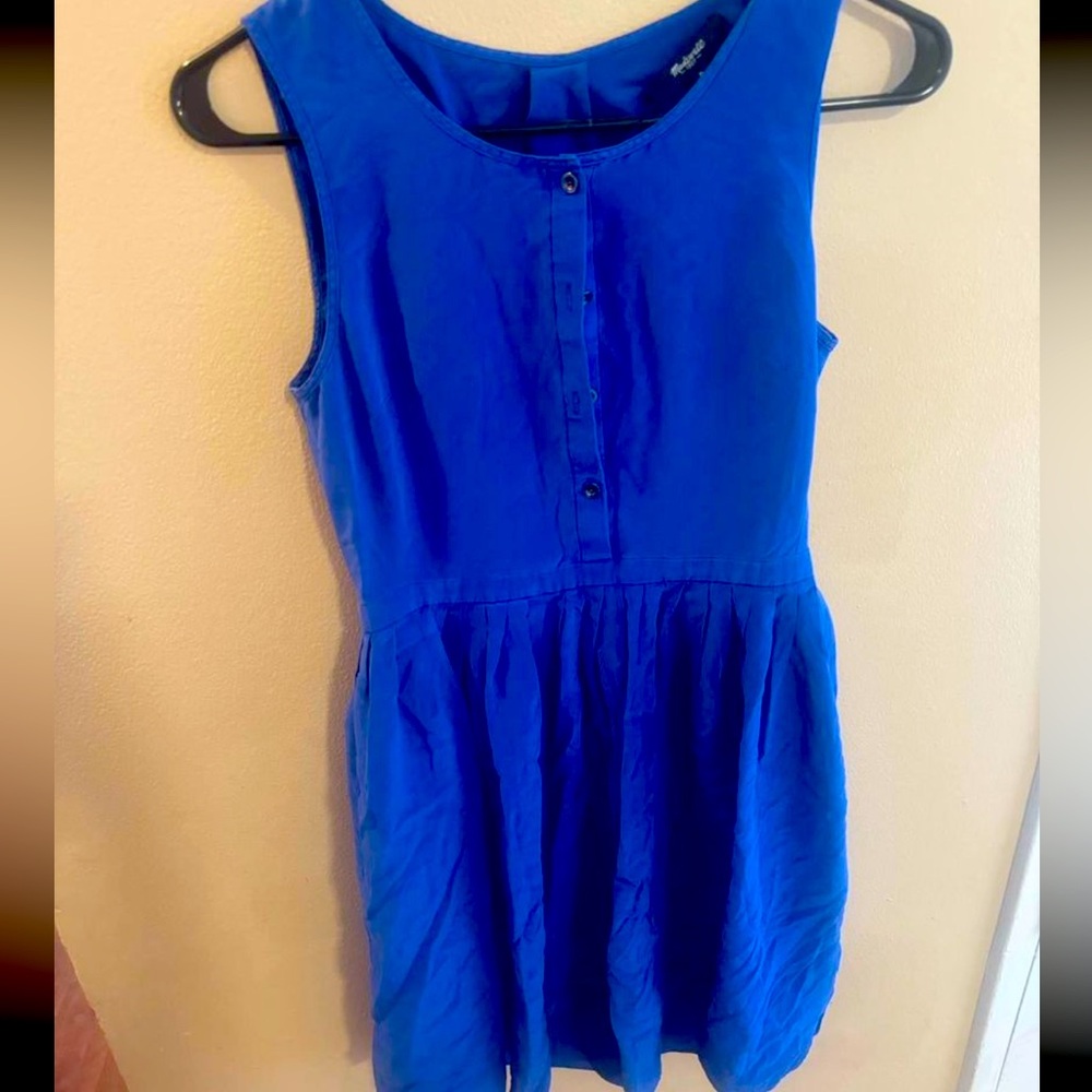 Madewell beautiful blue dress